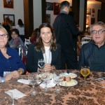 Angelica Molina e Livia Rolim, da Setur-CE e Arialdo Pinho, secretário de turismo do Ceará