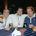 Artur Correa, da Prisma Turismo, Moises Feltrin, da JG Feltrin Turismo, e Francisco Luiz, da Planeta Receptivo Artur Correa, da Prisma Turismo, Moises Feltrin, da JG Feltrin Turismo, e Francisco Luiz, da Planeta Receptivo