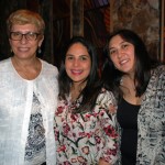 Barbara Picolo, da Flytour Viagens, com Jaqueline Souza e Katia Silva, da MMT Gapnet