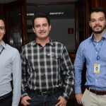 Bruno Rodrigues, Gabriel Rezende e Wellington Silva, da CVC