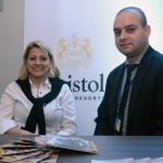 Cristiane Beltrão e Diego Pessoa, do Bristol Hotéis & Resorts