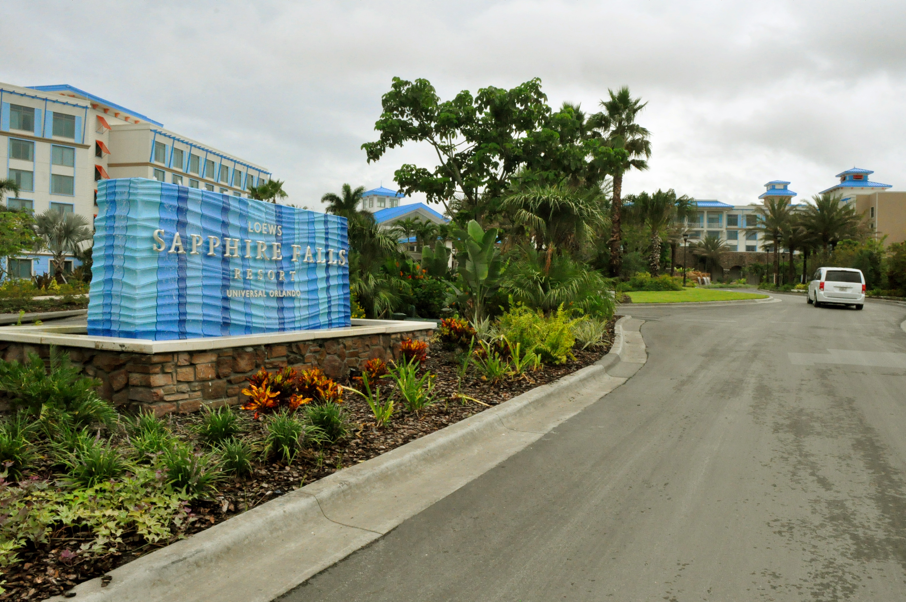 Entrada do Loews Sapphire Falls Resort