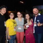 Felipe Guajardo Cuevas, da Neruda Turismo, Giovana Borba, da Interagitour, Lara Tais, da Arte do Turismo, Ane Marin, da Nice Place, e Pedro Guidotti, da Guidotti Trip Felipe Guajardo Cuevas, da Neruda Turismo, Giovana Borba, da Interagitour, Lara Tais, da Arte do Turismo, Ane Marin, da Nice Place, e Pedro Guidotti, da Guidotti Trip