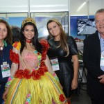 Gisleide Silva, da Setur-SE, Estefânia, Cristiana Fernandes, da Prodetur, e João Afonso Mamoré, da Setur-SE