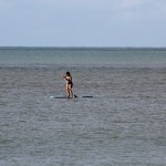 As praias locais são indicadas para prática do stand up paddle As praias locais são indicadas para prática do stand up paddle