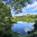 Jardins de Kiyosumi Às margens do Rio Sumida (Foto: © TCVB)