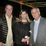 José Zuquim, da Ambiental, com Mariana Azevedo e Sylvio Ferraz, da MMT Gapnet