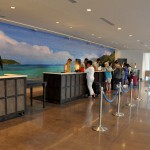 Lobby do Loews é a cara do Caribe