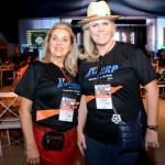 Marlne da Silva, da Top Tour, e Vivi Wagner, da VW Viagens