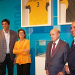Giovane Gavio, jogador de vôlei, Maria Lúcia Jardim, esposa de Pezão, governador em exercício Francisco Dornelles e Orlando Diniz, presidente da Fecomércio RJ Giovane Gavio, jogador de vôlei, Maria Lúcia Jardim, esposa de Pezão, governador em exercício Francisco Dornelles e Orlando Diniz, presidente da Fecomércio RJ