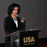 Renata Saraiva, do Brand USA, deu as boas vindas aos convidados
