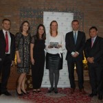Roberta Simara, da Rextur Advance recebe prêmio da Aeromexico
