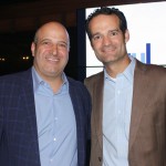 Rodrigo Ferrari, CEO da Editora Ferrari, e Antonoaldo Neves, presidente da Azul