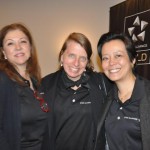 Rosana Carvalho, da Air Canada, Christina Binnie, da Lufthansa e Claudia Shishido, da Avianca Rosana Carvalho, da Air Canada, Christina Binnie, da Lufthansa e Claudia Shishido, da Avianca