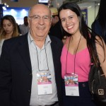 Sebastião Pereira e Juliana Assumpção, da Aviesp Sebastião Pereira e Juliana Assumpção, da Aviesp