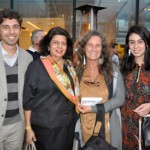 Thales Demarchi e Jussara Haddad, do Consulado dos Estados Unidos, com Mari Masgrau e Luciana Fernandes, do M&E