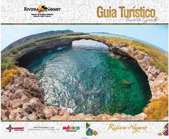 Riviera Nayarit lança nova edição do guia turístico em português e inglês O encarte conta com 32 páginas com fotos, mapas e uma ampla relação de hotéis, restaurantes e bares