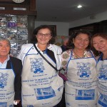 Kuniji Fujita, da Fujita Turismo, Christina Tenorio, da Chris Viagens e Turismo, Antonia de Oliveira, da April Brasil, e Helena Kanda, consultora de viagens