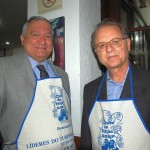 Roberto Baungartner, doutor em direito público, e Orlando Souza, diretor executivo do Fohb