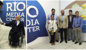 Rio Media Center recebe a visita de representante da Embaixada da Colômbia