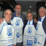 Vitor Daniel, assessor da presidência da Fenactur, Ibrahim Georges Tahtouh, da Mice TRavel Solutions, Adel Auda, vice-presidente administrativo da Câmara de Comércio Árabe Brasileira, Francisco Dalmario Cavalcante, diretor executivo da Pergamon