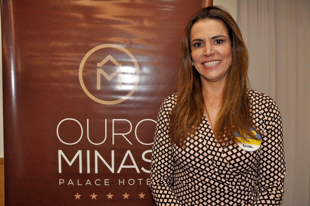 Érica Drumong, CEO da Vert Hotéis e proprietária do Hotel Ouro MInas