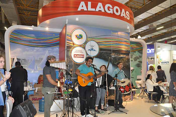 ALAGOAS - levou sua tradição musical para o estande do estado ALAGOAS - levou sua tradição musical para o estande do estado