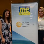 Andrea Gabel, de St. Pete ClearWater, e  Natalia Laudisio, do M&E
