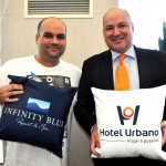 Antônio Gomes, diretor comercial do Hotel Urbano, e Luis Calle, CEO da Camar