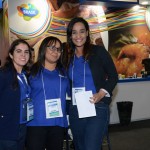 Ariane Santos, Juliana Rosa, e Dandara Soares, da Braztoa