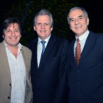 Bernardo Barreiros Cardoso, do Turismo de Portugal, Edmar Bull e João Sabino, da Abav Nacional