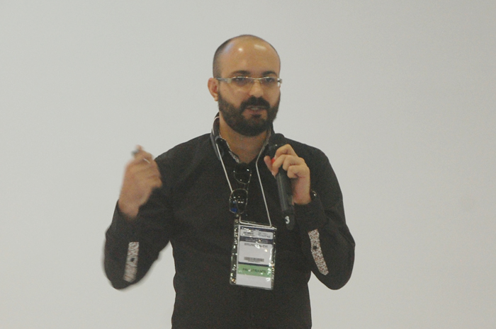 Bruno Tavoli, da JooceBox, realizou a palestra "Startups como plataformas criativas para o turismo" nesta quinta-feira (29)