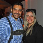 Cleudson Souza, da Sixt Brasil, e Natália Laudísio, do M&E