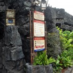 Como toda atração, instruções e tempo de espera também fazem parte da Ilha de King Kong