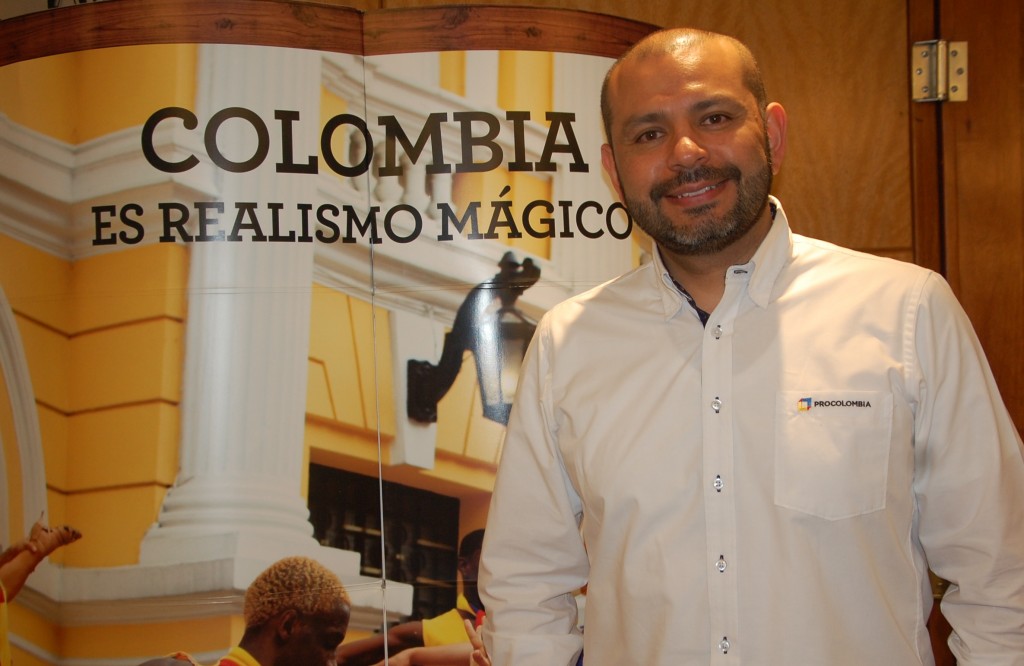 Alejandro Peláez, o diretor da Procolombia no Brasil