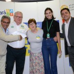 Sonia Furlan, da Sothur Viagens, e Evaldo Vieira dos Santos são acompanhantes um do outro na viagem para o Ceará