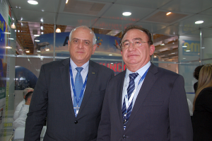 Dilson Jatahy Fonseca Junior e Manoel Cardoso Linhares, respectivamente presidente e vice-presidente da ABIH Nacional