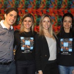 Elcio Cattin, Thais Medina, Noah Britto e Thaise Salzgeber, da Trend Elcio Cattin, Thais Medina, Noah Britto e Thaise Salzgeber, da Trend