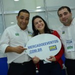 Eric Ribeiro, Aline Costa e Pedro Menezes, do M&E