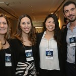 Fernanda Poli, Michelle Jorgensen, Kristen Ong e Adrian Siordia, da HRS Fernanda Poli, Michelle Jorgensen, Kristen Ong e Adrian Siordia, da HRS