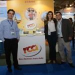 Fernando Nobre, Vanessa Braga e André Almeida, da RCA Turismo