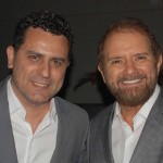 Gilmar Piola, da Itaipu com Guilherme Paulus, da GJP Hotéis