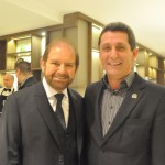 Guilherme Paulus com o CEO do Beto Carrero World, Rogério Siqueira