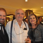 Guilherme Paulus com o empresário Enio Surmer e Marta Rossi