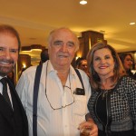 Guilherme Paulus com o empresário Enio Surmer e Marta Rossi Guilherme Paulus com o empresário Enio Surmer e Marta Rossi