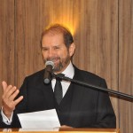 Guilherme Paulus saúda os convidados Guilherme Paulus saúda os convidados