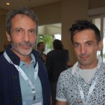 Jean-Philippe Alfonsi, do escritório de Turismo d'Aix-en-Provence, e Stephan Pastor, do Hôtel Nice Riviera