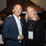 Jerome Revuelta, do Lek2, e Helene Bouyer, do Hotel Barriere Le Fouquet's