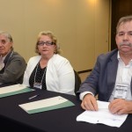 Joacyr Rocha, conselheiro da Abav PR, Edna Rocha, presidente Abav Pará, e Pedro Costa, conselheiro Abav BA