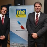 José Jordão Junior e Eduardo Scalzo Moraes, da American Airlines